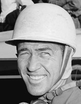 Carroll Shelby prepares for a time trial Carroll Shelby prepares for a time trial