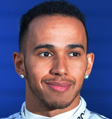 Lewis Hamilton on track in his Mercedes Lewis Hamilton on track in his Mercedes